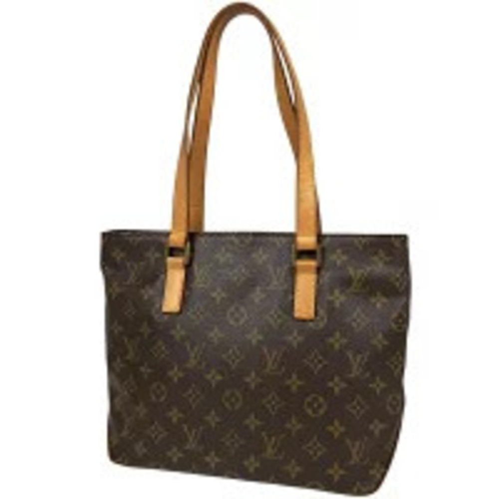 Louis Vuitton Cabas Piano Shoulder Bag Tote Monogram Brown